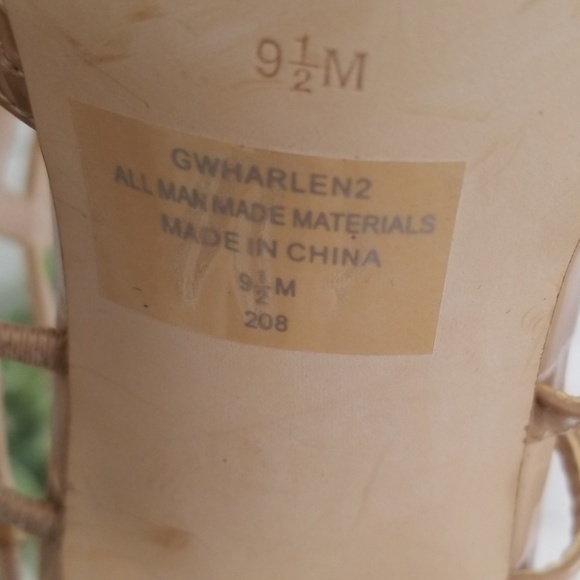 Guess Harlen Patent High Heel Sandals size 9.5 - Picture 8 of 8